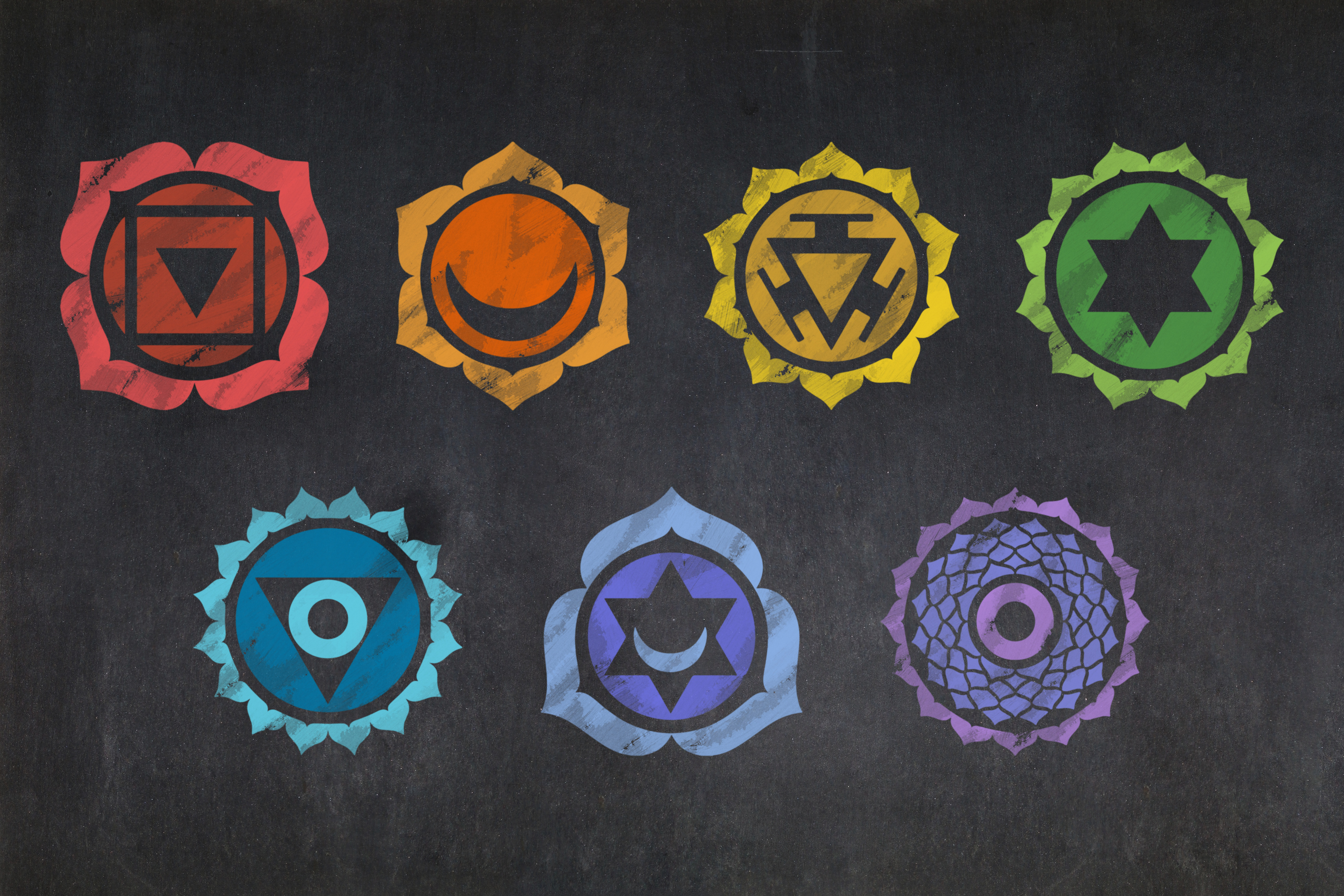 Blackboard - Seven Chakra